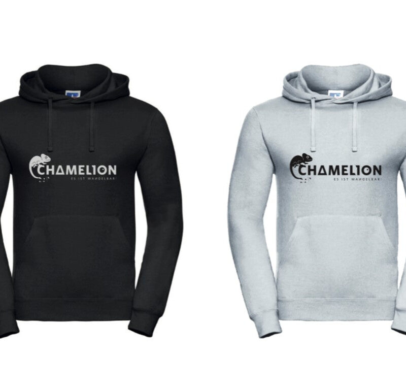 Hoodie Chamelion Logo B&W