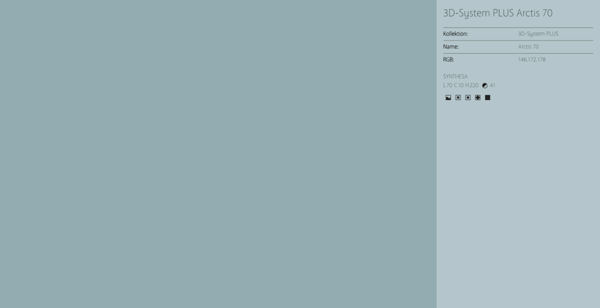 Premium Color - Trendfarbe 2024 - Himmel trifft Landschaft