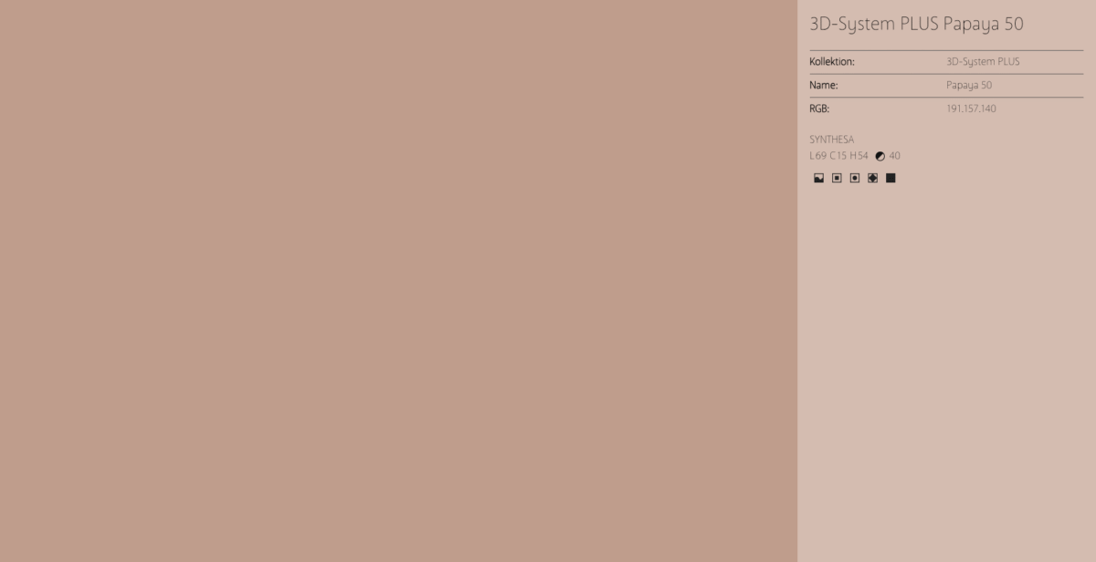 Premium Color - Trendfarbe 2024 - Erde birgt Pigmente