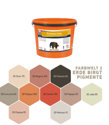 Premium Color - Trendfarbe 2024 - Erde birgt Pigmente
